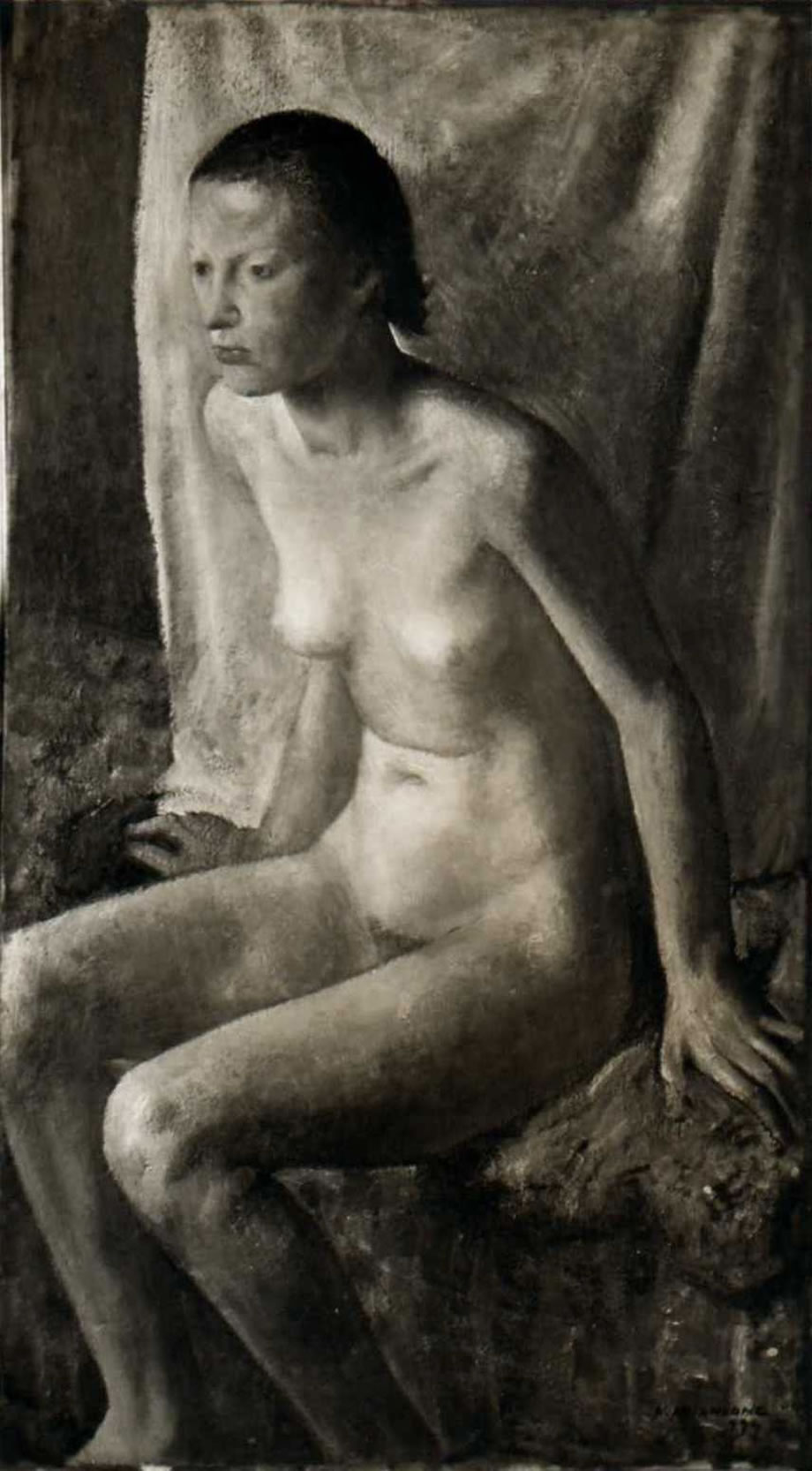 Nudo, 1934, olio, ubicazione ignota
